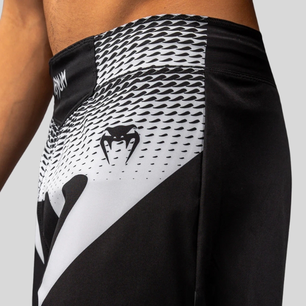 шорти venum no gi fightshorts - black/white 2