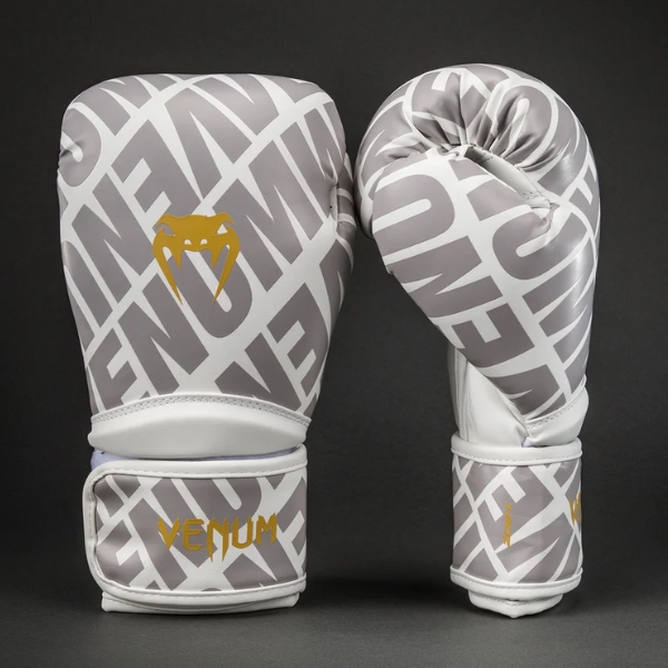 Боксови Ръкавици Venum Contender 1.5 XT 3D Boxing Gloves - White Gold 1