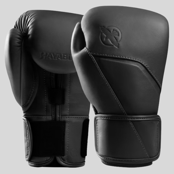 боксови ръкавици hayabusa e1 leather black