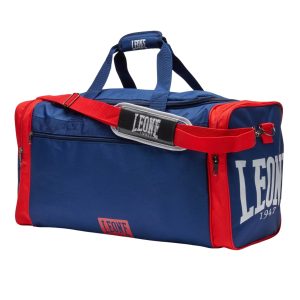 спортен сак leone 1947 син и червен цвят
