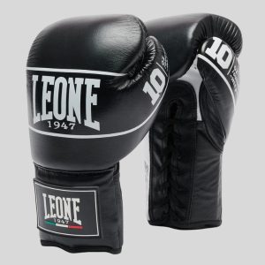 боксови ръкавици leone shock pro l black