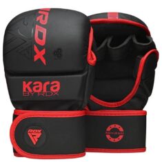 мма ръкавици rdx kara black/red