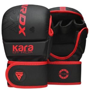 мма ръкавици rdx kara black/red