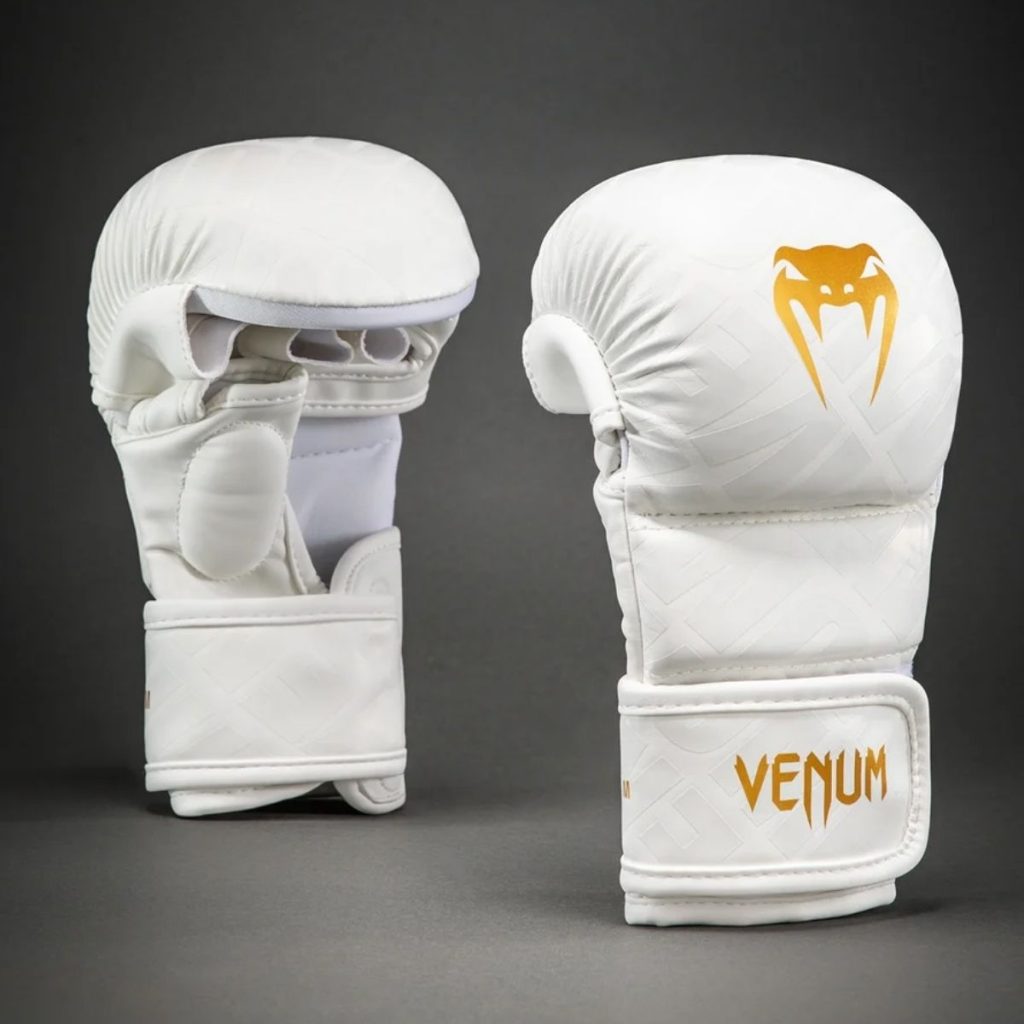 ММА Ръкавици Venum Contender 1.5 XT 3D Sparring Gloves – White/Gold