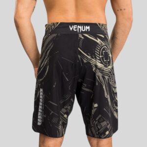 шорти venum invader fight shorts black/sand 3