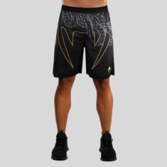 shorti venum serpenti training shorts - black/silver/gold
