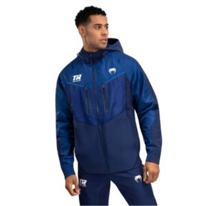 суичър venum x top rank original men's full zip hoodie - navy blue