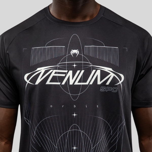 Тениска Venum Eclipse Dry-Tech T-Shirt - Black/Silver 2