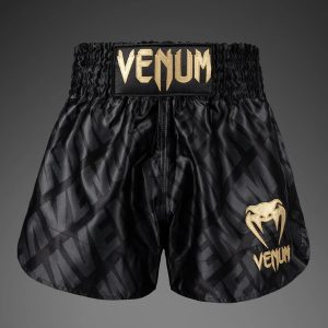 Муай Тай Шорти Venum x Contender XT Muay Thai Shorts – Black Gold