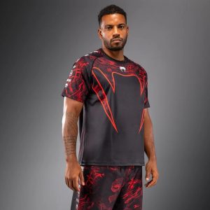 Тениска Venum 20th Anniversary Dry-Tech Shirt - Black/Red 1