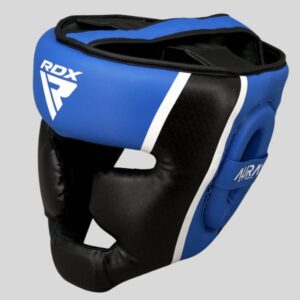 каска за бокс rdx aura plus T-17 blue