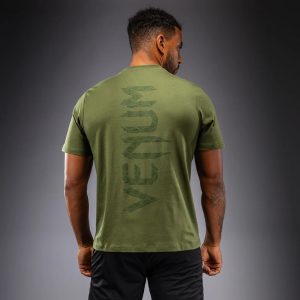 тениска venum naga t-shirt – khaki гръб