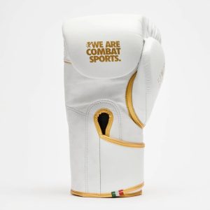 боксови ръкавици leone dna premium GN002 white вътрешна част