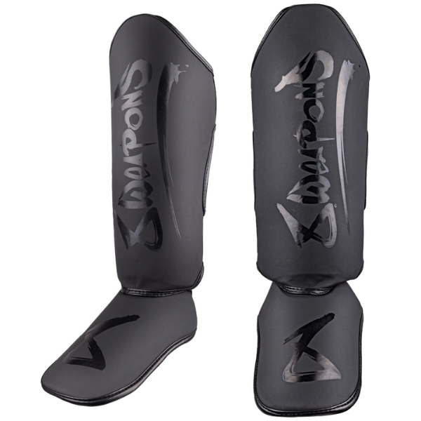 детски протектори за крака 8 wepons unlimited 2.0 black-black