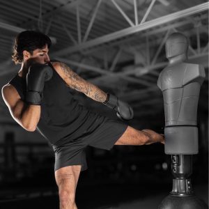 Hayabusa Quick Swap Opponent Bag and Base Combo – детайл на анатомичните зони за удар