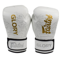 боксови ръкавици fairtex glory limited edition white