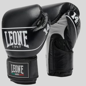боксови ръкавици leone shock pro black