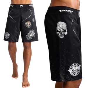 шорти venum x tekken 8 - paul phoenix fight shorts - black