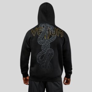 суичър venum serpenti hoodie black/silver/gold