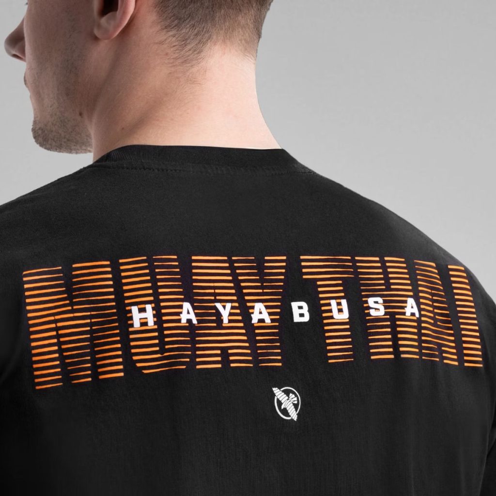 Тениска Hayabusa Muay Thai гръб надпис