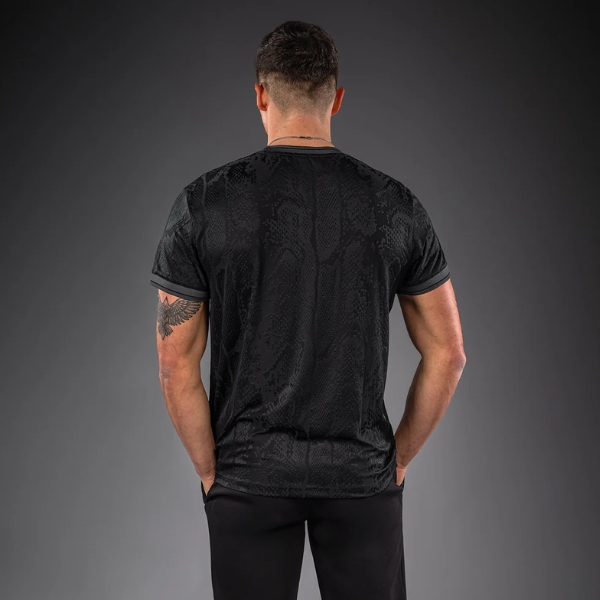 тениска venum aegis dry tech t-shirt - off-black 3