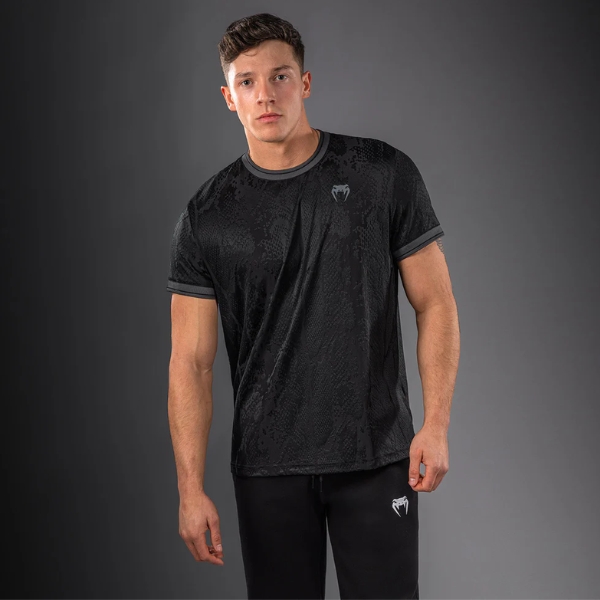 тениска venum aegis dry tech t-shirt - off-black