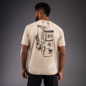 Тениска Venum Fight Icon Cotton T-Shirt – Beige