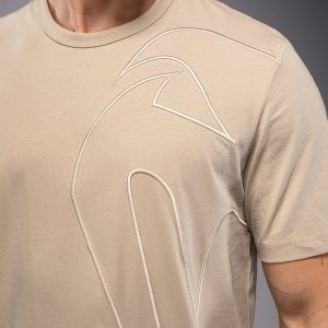 Тениска Venum Giant 3D T-shirt Beige – изглед отблизо