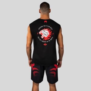 тениска venum x mike tyson tiger deep black 2