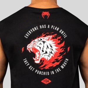 тениска venum x mike tyson tiger deep black