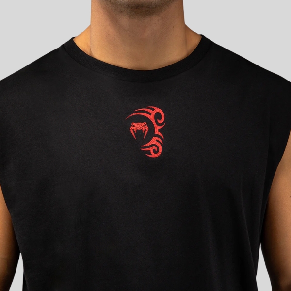 тениска venum x mike tyson tiger deep black 3