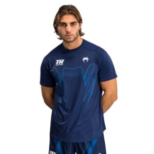 тениска venum x top rank original men's dry tech shirt - navy blue