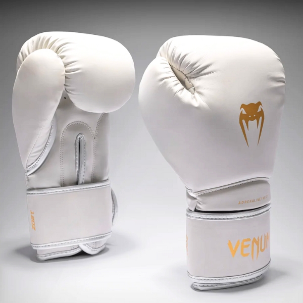 боксови ръкавици venum contender 1.5 ivory/ gold