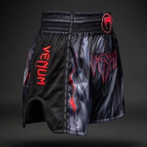 Муай Тай Шорти Venum Demon Muay Thai Shorts - Black/Grey – снимка 4