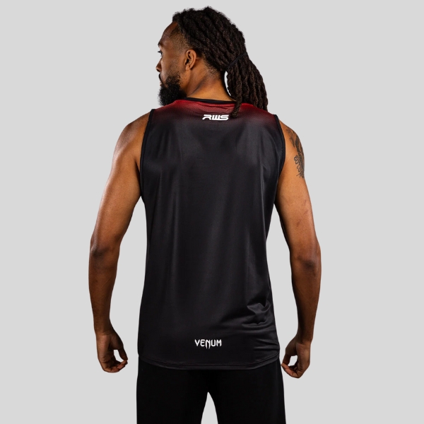 потник venum x rws 2.0 men’s dry-tech tank top - black/red 1