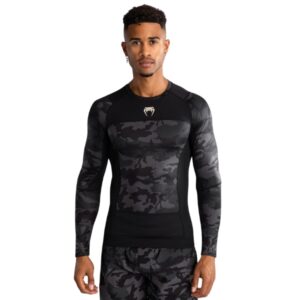 рашгард venum g-fit air men's long sleeve rashguard - digital urban camo