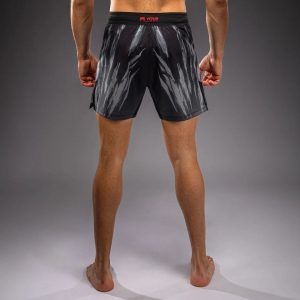 Шорти Venum Demon Fight Shorts – Black/Grey – заден изглед