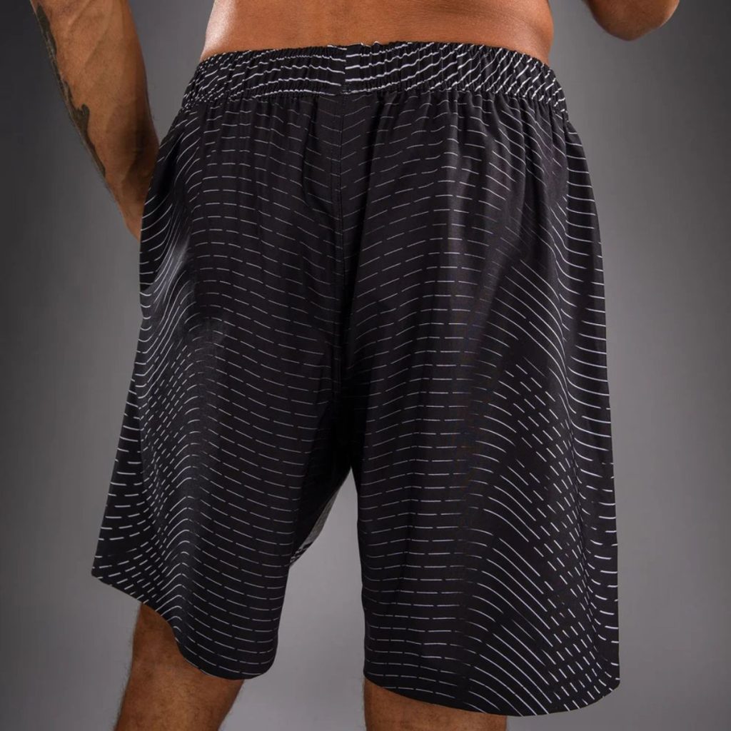 Шорти Venum Galactic 3.0 Training Shorts – детайл на ластичния колан и сублимираната графика