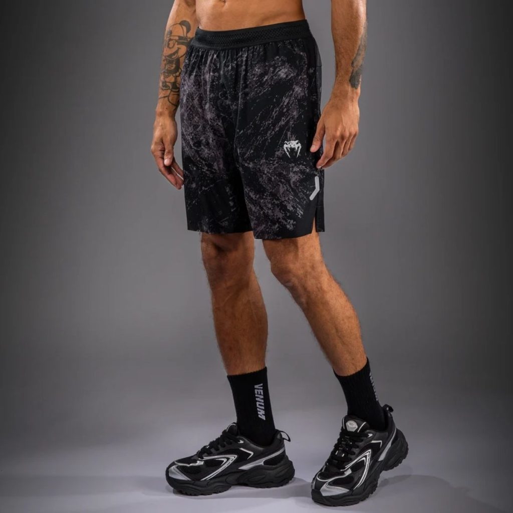 Шорти Venum Rage & Workout Training Shorts – Black/Grey – страничен изглед