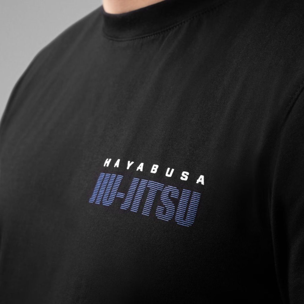 Тениска Hayabusa Jiu-Jitsu надпис гърди