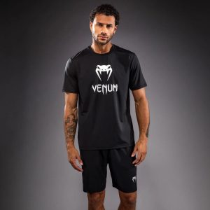 Тениска Venum Classic Dry Tech T-Shirt – Black/Silver