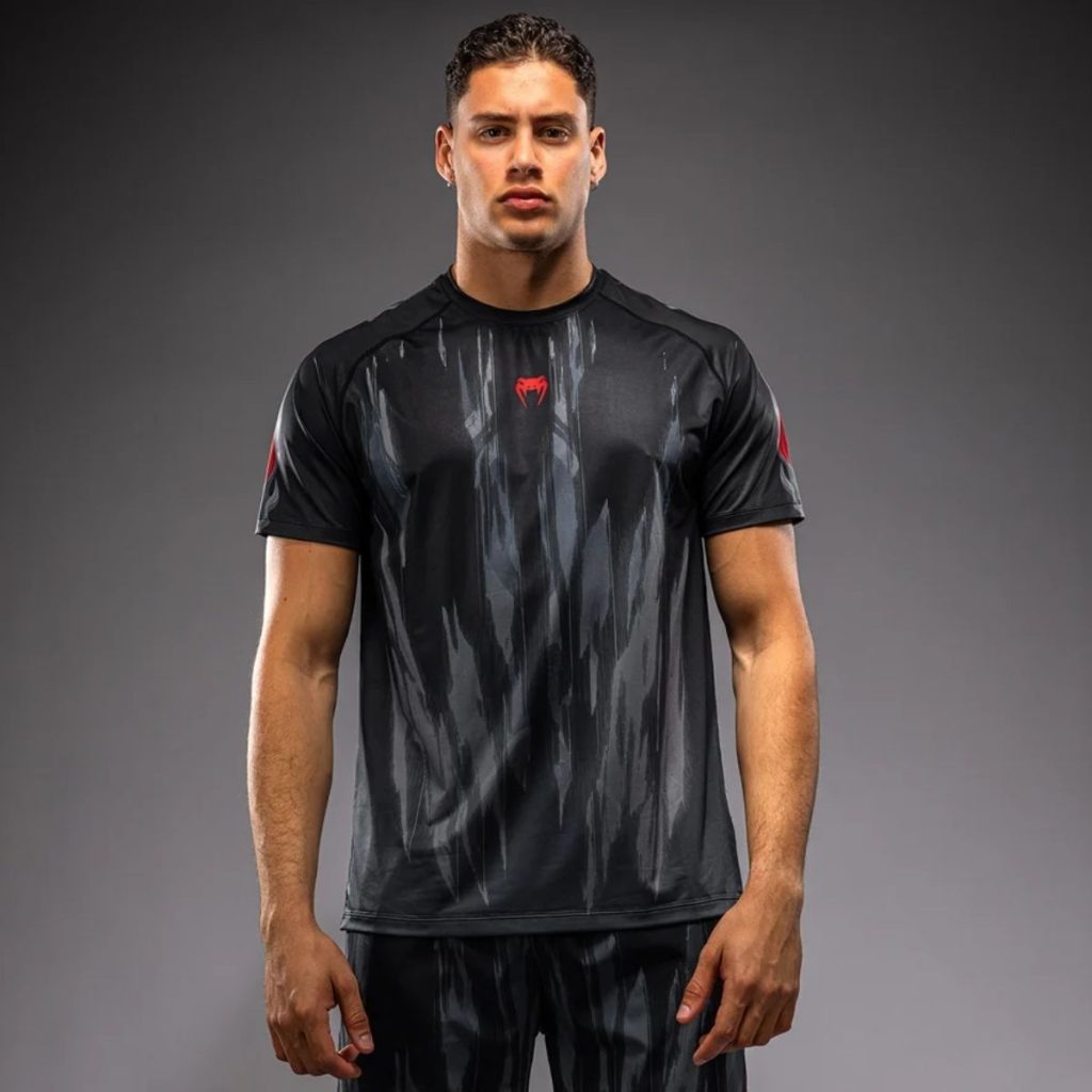Тениска Venum Demon Dry Tech T-Shirt – Black/Grey