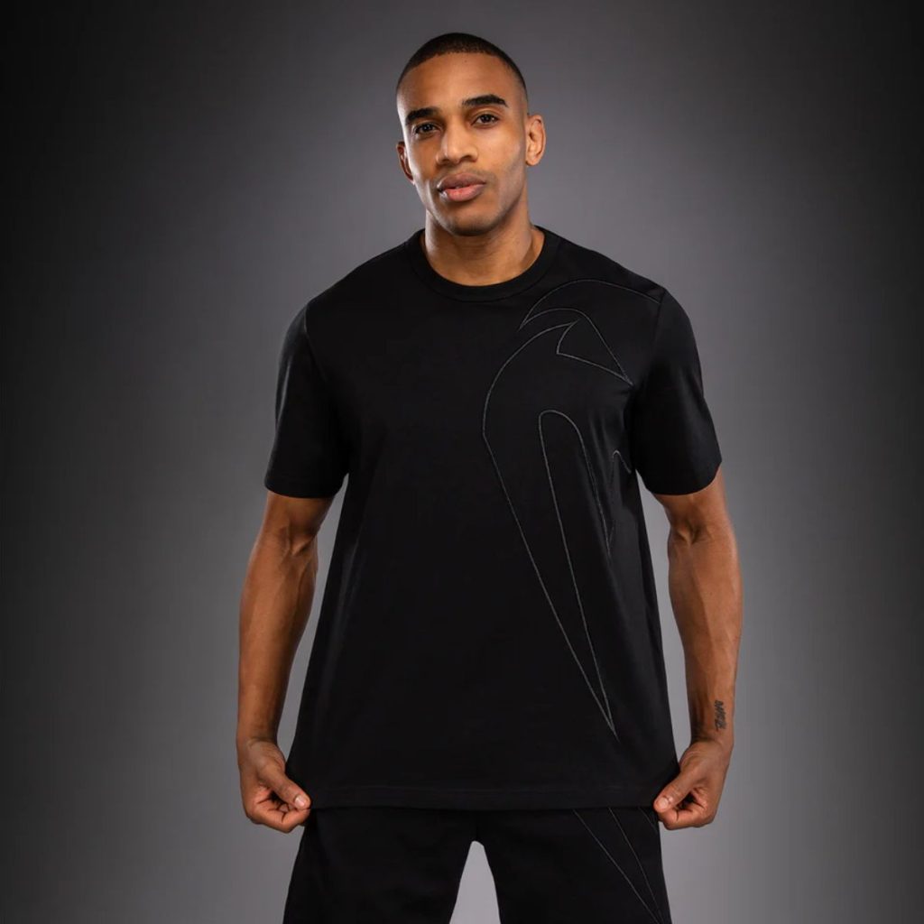 Тениска Venum Giant 3D T-Shirt Black – изглед отпред