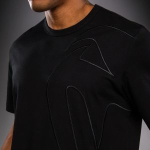 Тениска Venum Giant 3D T-Shirt Black – детайл на бродерията