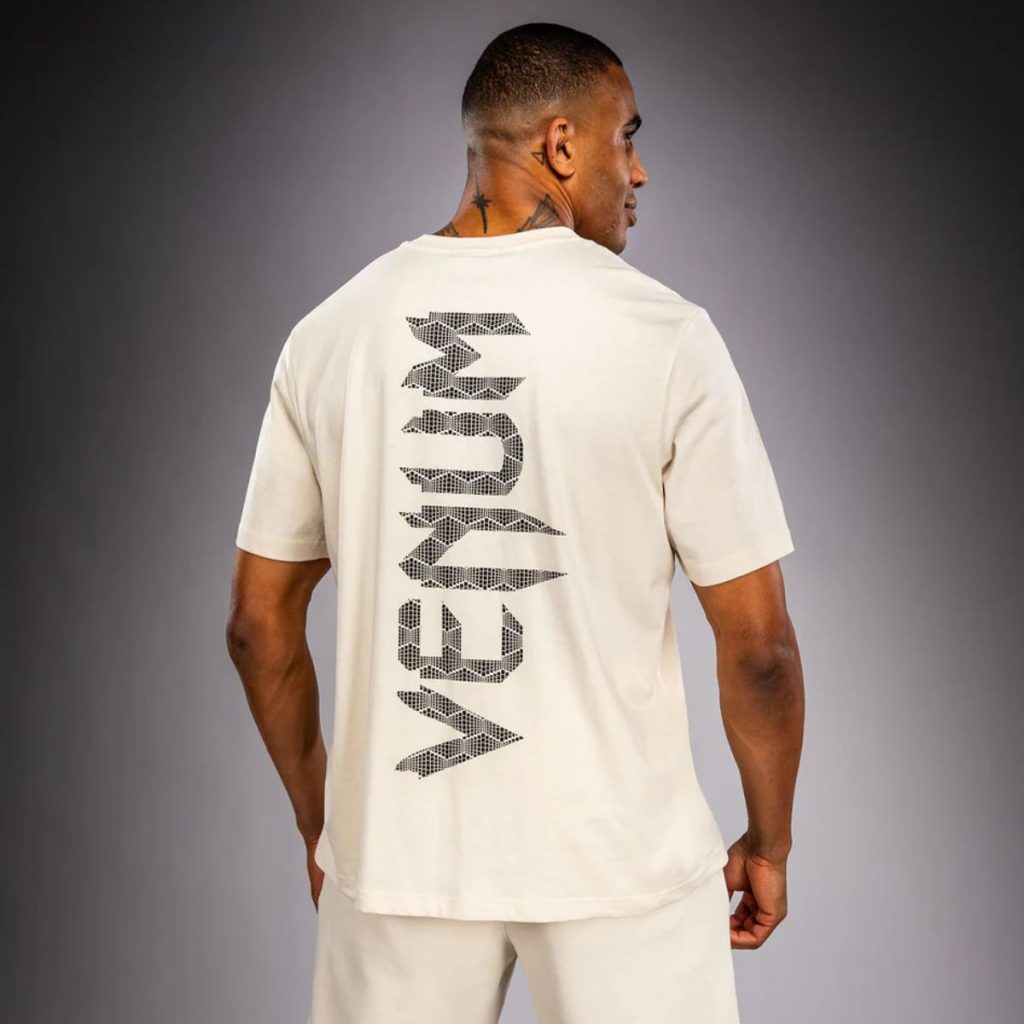 Тениска Venum Naga T-Shirt Off-White - предна част