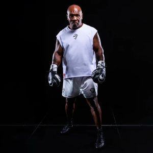 тениска venum x mike tyson tiger optical white 1