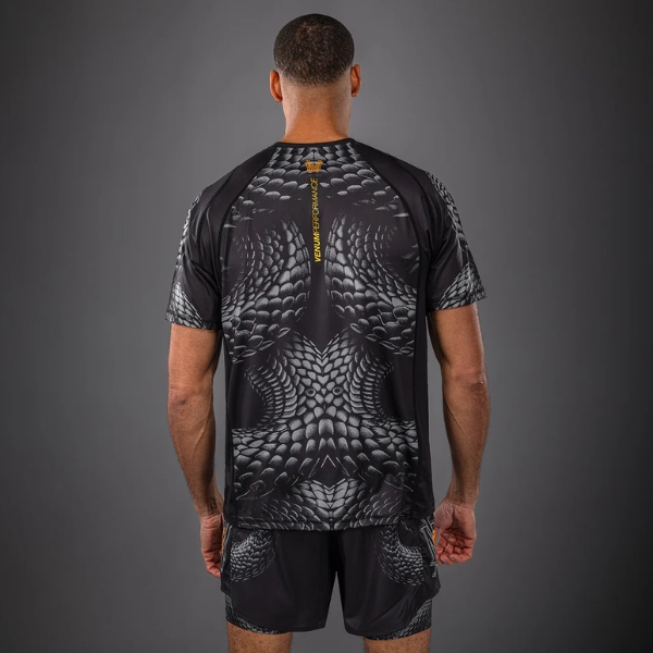 тениска venum matupa dry tech t-shirt - black/grey/gold 3