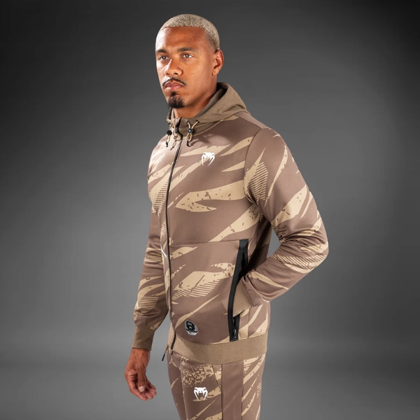 Суичър UFC Adrenaline by Venum Authentic Fight Week 3.0 Men’s zip Hoodie - Desert Camo 2