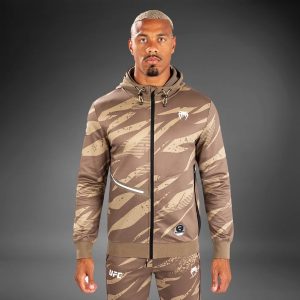 Суичър UFC Adrenaline by Venum Authentic Fight Week 3.0 Men’s zip Hoodie - Desert Camo