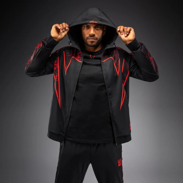 суичър venum 20th anniversary track jacket - black/red 2